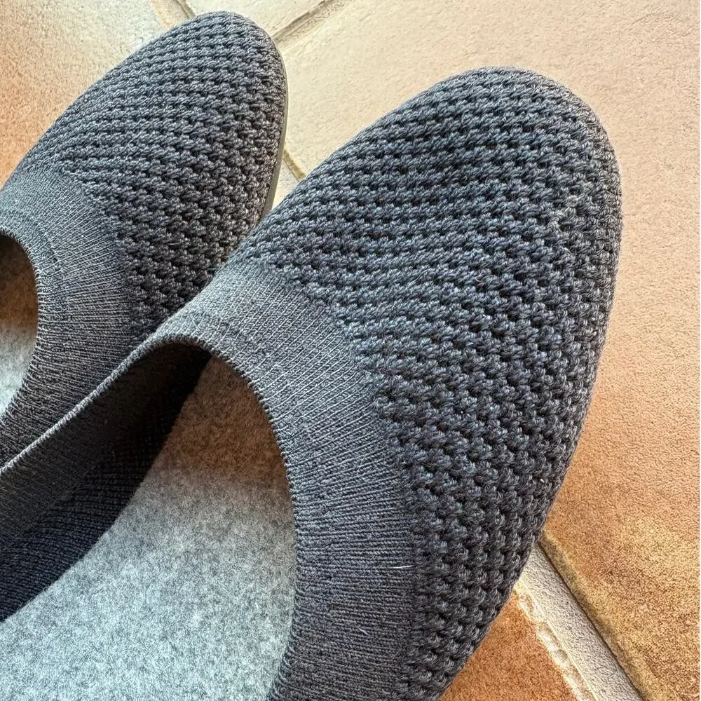 All Birds Tree Breezer Natural Mesh Ballet Flats Minimalist Comfort size 10